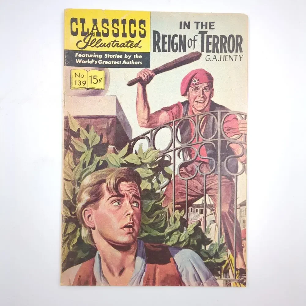 Classics Illustrated Comic Book Lot of 2 #13 #139 Gilberton 1964 1969 Silver Age